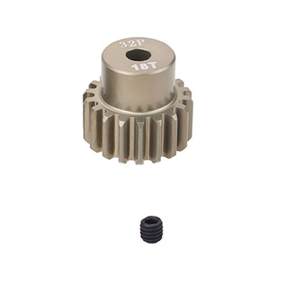 Fastrax 32DP 20T Aluminium 7075 Pinion Gear (3.2mm Shaft) (FAST32-20)