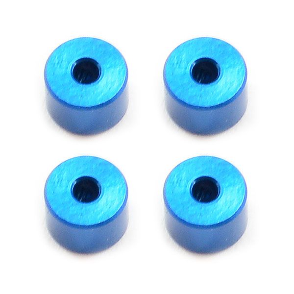 Fastrax Aluminium Collets (4) Blue (FAST34B)