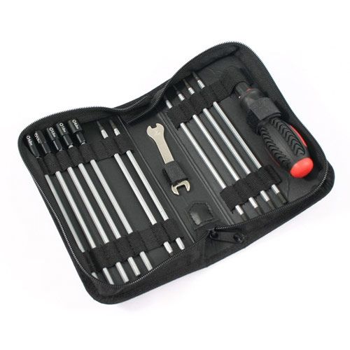 FASTRAX 19-in-1 Tool Bag 3xSlot, 3x PH 6xHex, 4xNut 1x 5/8mm Wrench (FAST607)