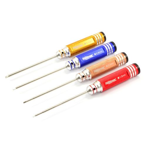 Fastrax Hardened Metric Hex Driver Set (4) (FAST617)
