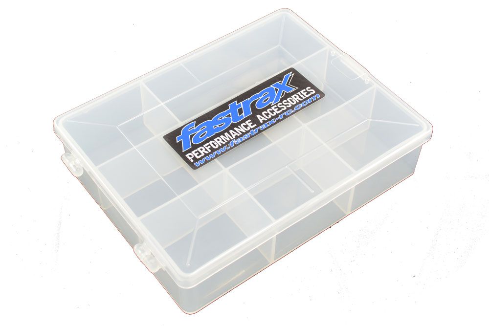 Fastrax Parts Box 180mm x 140mm - 8 Sections (FAST676-D)