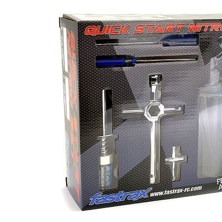 Fastrax Nitro Start Nitro Starter Set With 3000Mah Glow Starter (FAST692)