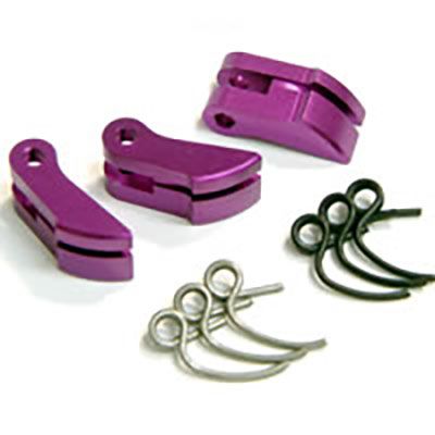 Fastrax Purple Heavy Aluminium Clutch Shoe (Inc 1.0 &amp; 1.1mm Springs) (FAST900)