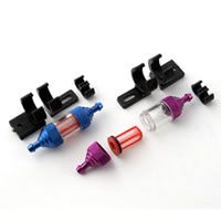 Fastrax Deluxe Fuel Filter W/Mount - Blue (FAST930B)
