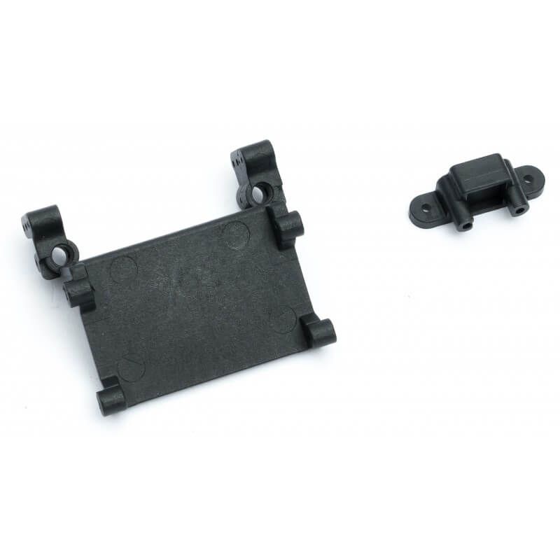 FMS FCX24M 12481/82/83 Esc Mount &amp; Switch Mount (FMS-C3427)