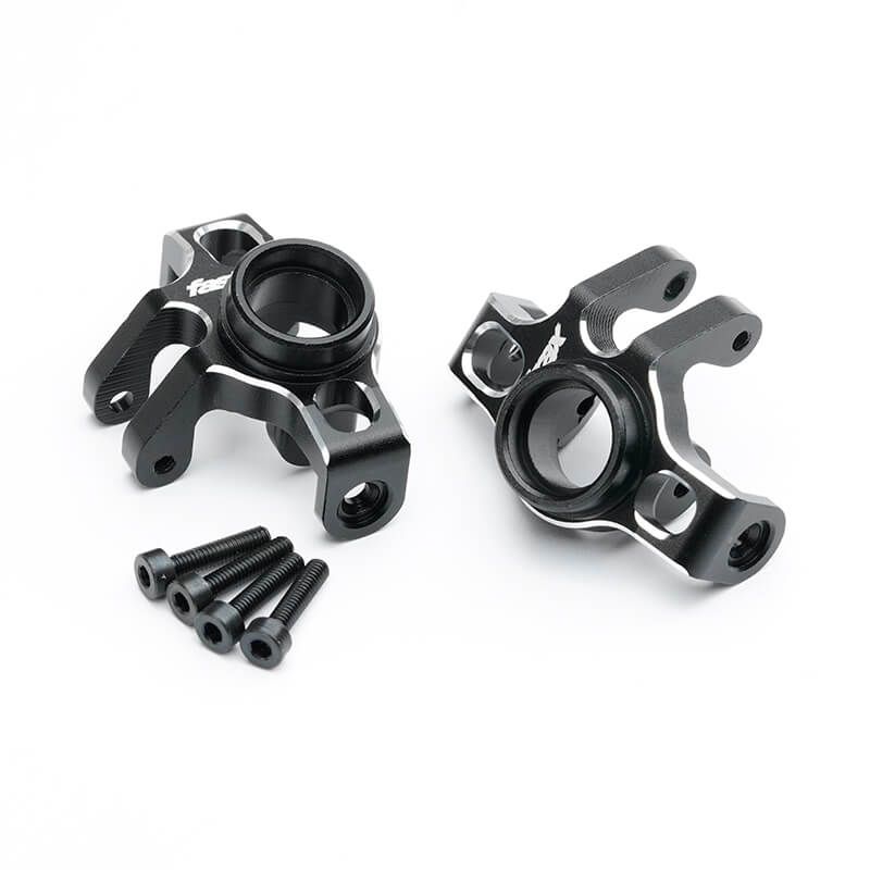 Fastrax Arrma Grom/Granite Aluminium Front Steering Blocks (Pr) (FTAR054BK)