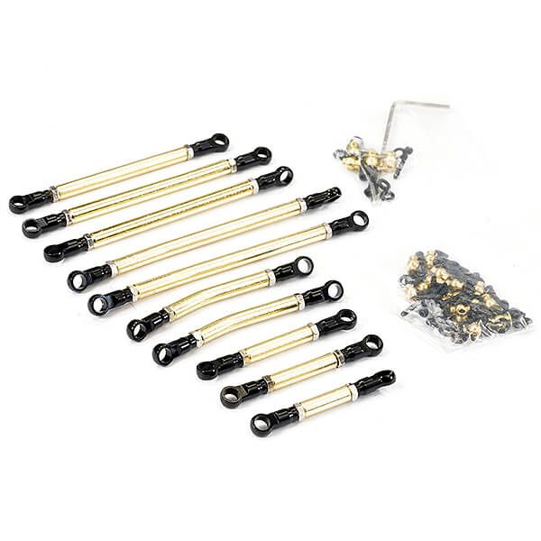 Fastrax Axial SCx24 Steel Suspension &amp; Steering Rods Set For (FTAX59)