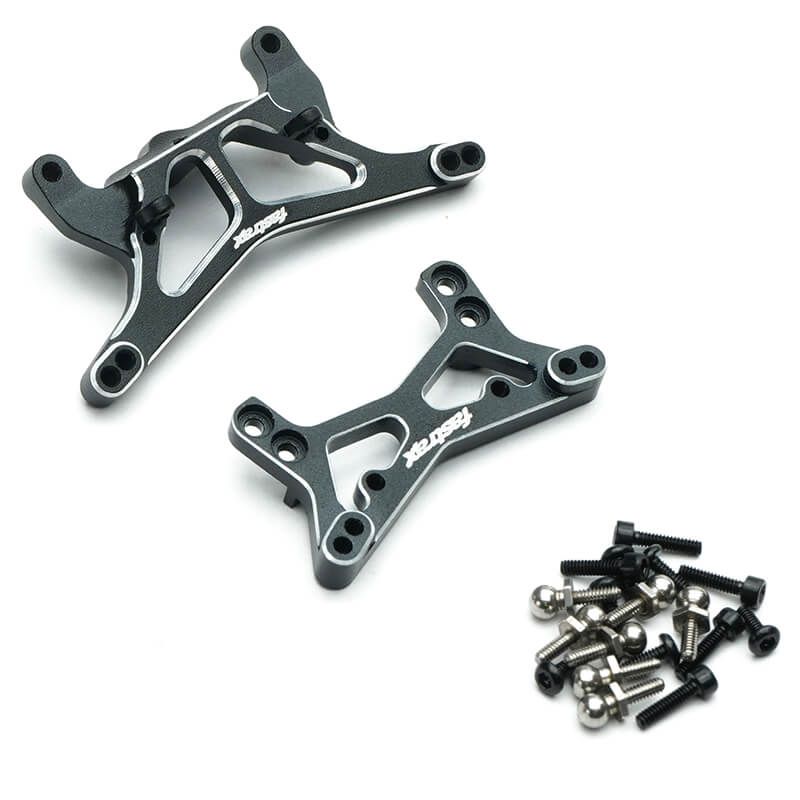 Fastrax Losi Micro-B Aluminium Front &amp; Rear Shock Towers (2P (FTLS12BK)
