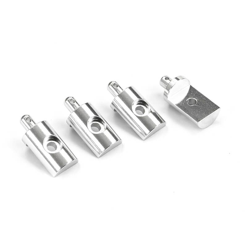 Fastrax Tamiya Lunchbox CW-01 Aluminium Body Mounts (4) (FTTA125B)