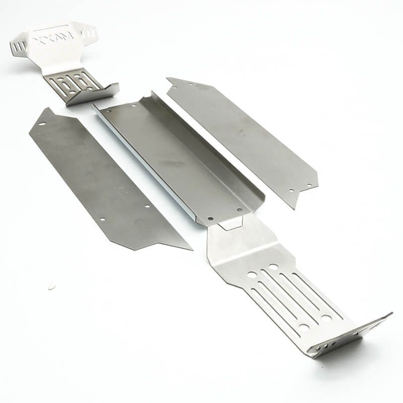 Fastrax Maxx Stainless Steel Chassis Armor Skid Plate Kit (FTTX410)