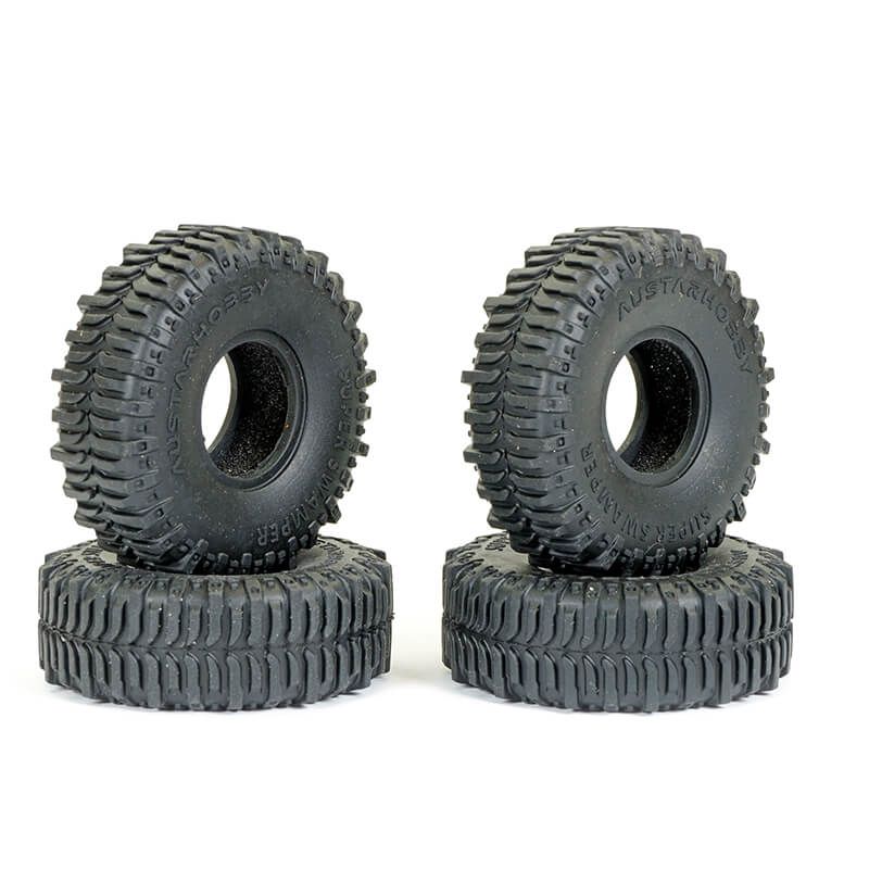 Fastrax TRX-4M Super Swamper Tyre &amp; Foam Set (4Pc) 60X21mm (FTTX486)