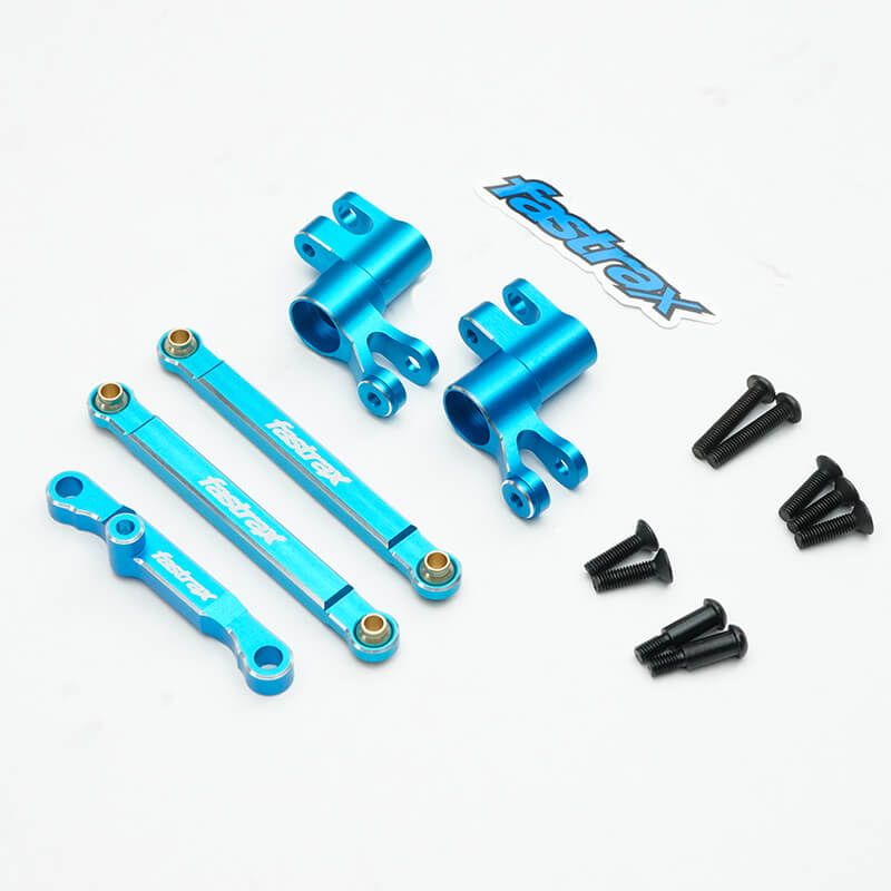 Fastrax Mini Maxx 7075 Aluminium Complete Steering Set (FTTX502B)