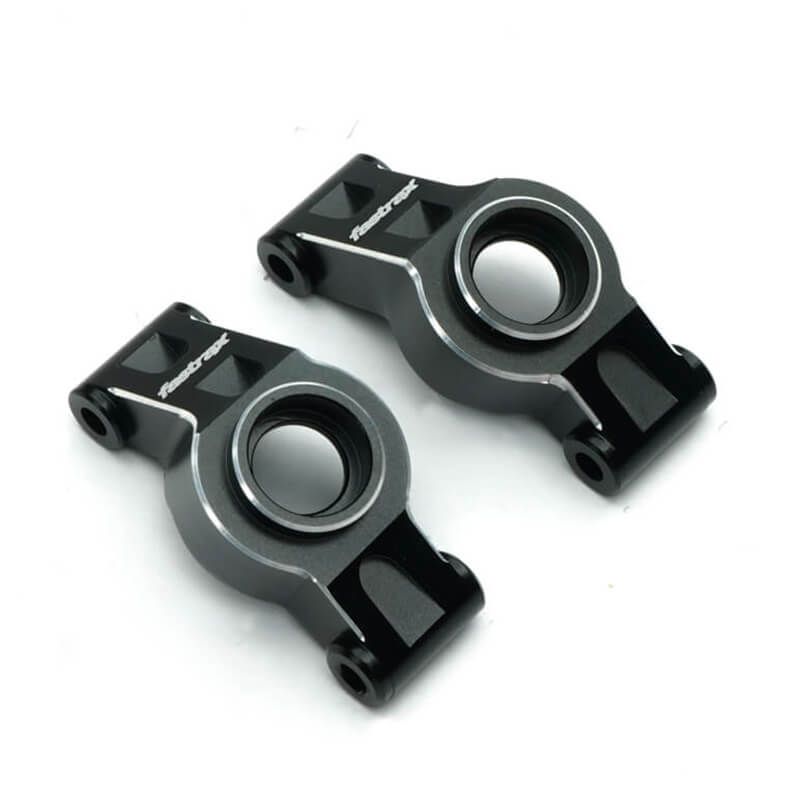 Fastrax Mini Maxx 7075 Aluminium Rear Hub Carriers (Pr) (FTTX510BK)