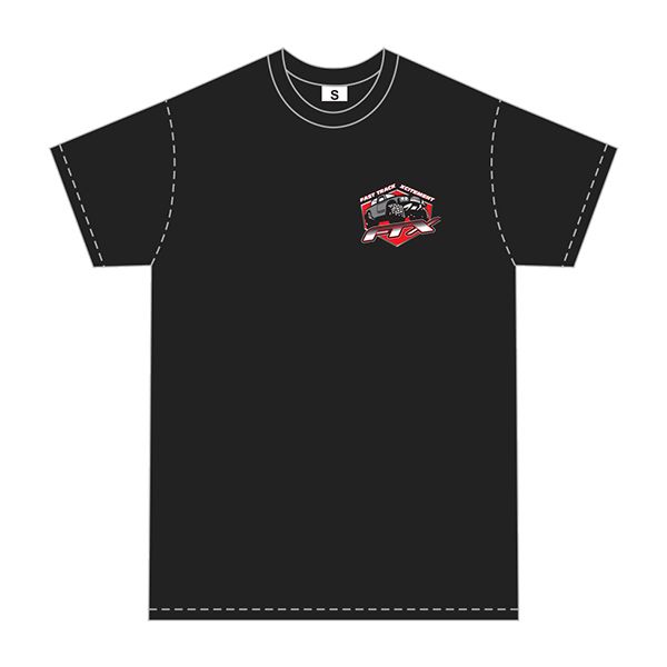 FTX Badge Logo Brand T-Shirt Black - XX Large (FTX0002XXL)