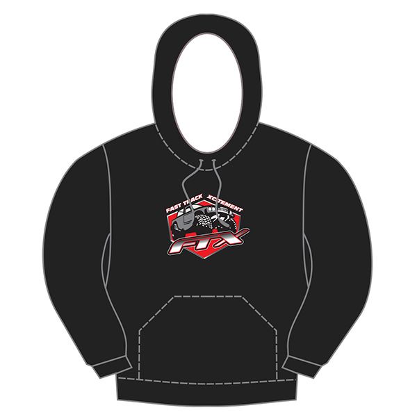 FTX Badge Logo Brand Pullover Hoodie Black - XX Large (FTX0004XXL)