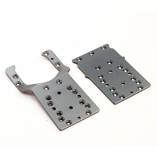 FTX Rokatan Front &amp; Rear Alu Chassis Plates (FTX10132)