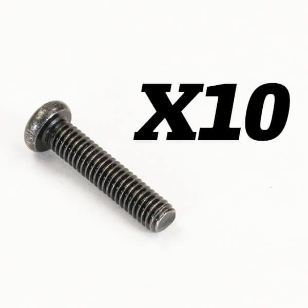 FTX Rokatan Round Head Cross Screw M2.5X12 (FTX10180)