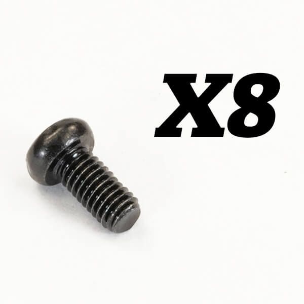 FTX Rokatan Round Head Cross Screw M3X6 (FTX10182)