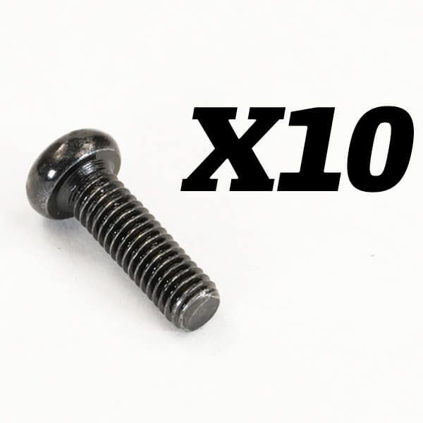 FTX Rokatan Round Head Cross Screw M3X10 (FTX10184)