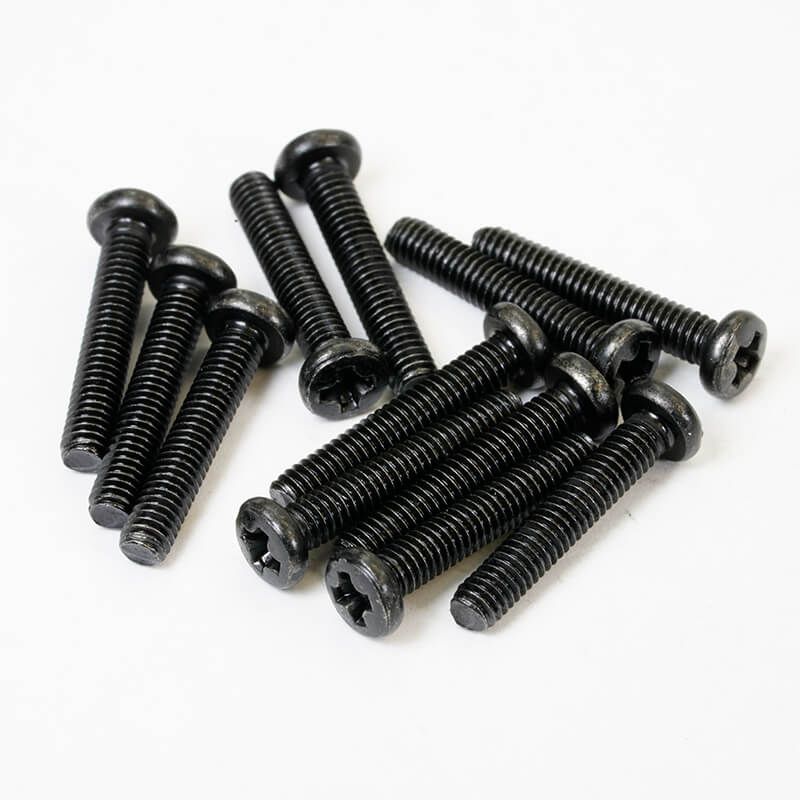 FTX Havok Panhead Self Tapping Screws 2.5 X 14mm (12Pc) (FTX10645)