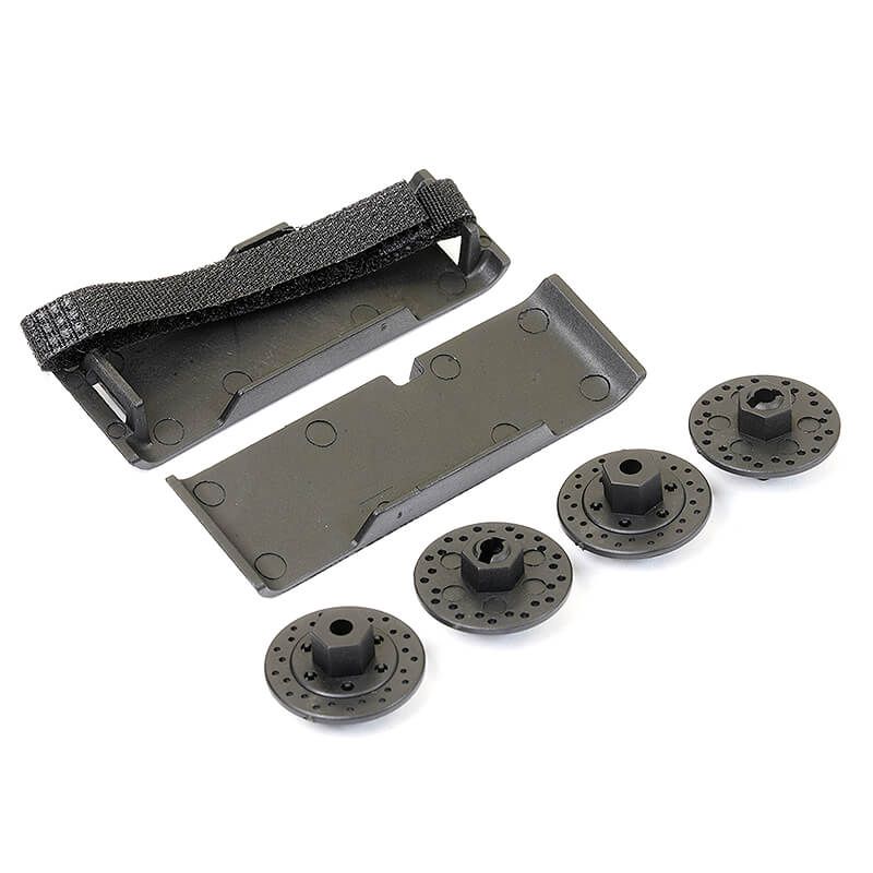 FTX Utah Side Chassis Plates &amp; Wheel Hexes (FTX10827)