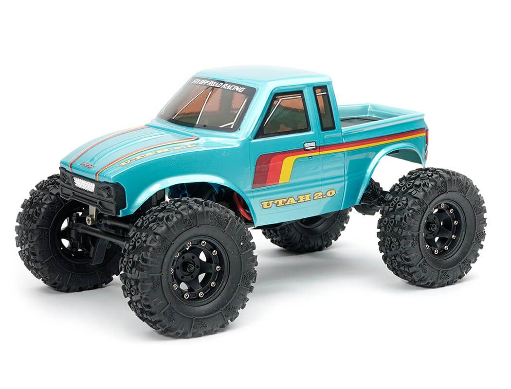 FTX Utah 2.0 1:18 Brushless 2-Speed LCG Crawler Metallic Teal (FTX5476MT)