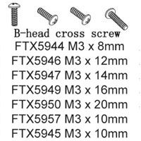 FTX Button Head 3X10mm 12Pcs (FTX5957)