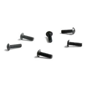 FTX Button Head Hex Screw 6pcs M3 X 10 (FTX6526)