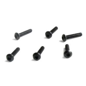 FTX Button Head Hex Screw 6pcs M3*14 (FTX6528)