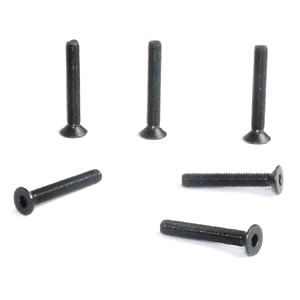 FTX Flat Head Hex 6pcs M3*20 (FTX6540)