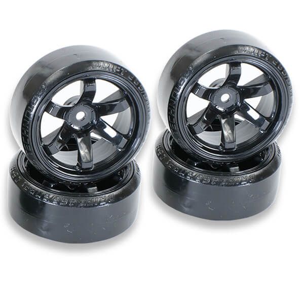 FTX Banzai Drift Tyre &amp; Wheel Set (4pcs) (FTX6599)