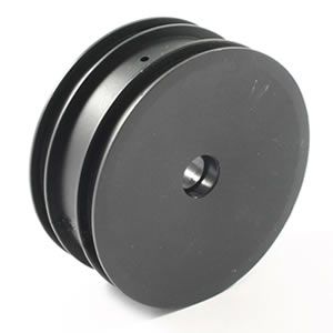 FTX Edge Front Wheels (Pr) - Black (FTX6621B)