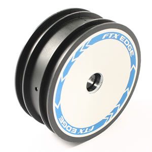 FTX Edge Front Wheels (Pr) - White Print (FTX6621W)