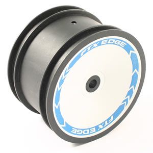 FTX Edge Rear Wheels (Pr) - White Print (FTX6622W)