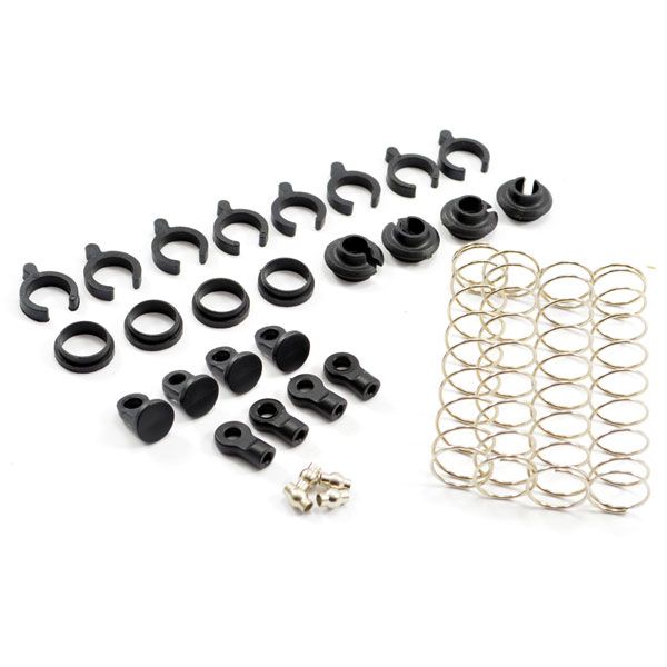FTX Outback Spring Set &amp; Nylon  Parts (4) (FTX8149)