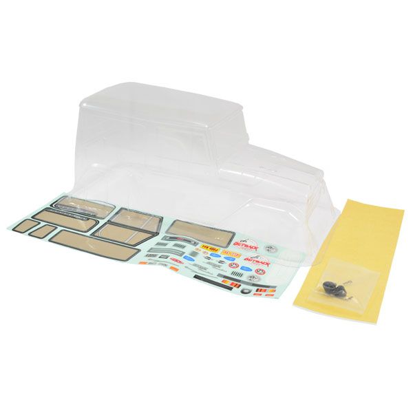 FTX Outback Tundra Clear Lexan Bodyshell W/Mask &amp; Decals (FTX8187)