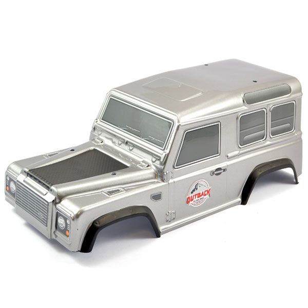 FTX Outback Painted Ranger 2.0 Bodyshell - Grey (FTX8193GY)