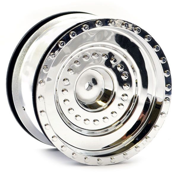 FTX Mighty Thunder Chrome Wheels (Pr) (FTX8419)