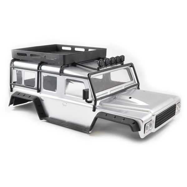 FTX Kanyon Painted Body W/Roll Cage, Spotlights &amp; Tray (FTX8489S)