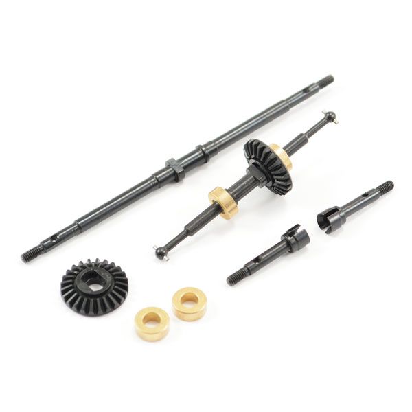 FTX Outback Mini Front &amp; Rear Driveshaft W/Main Gear (2pcs) (FTX8850)