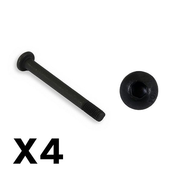 FTX Outback Fury Rear Lower Suspension Arm Screw 3X29mm (4pcs) (FTX9196)