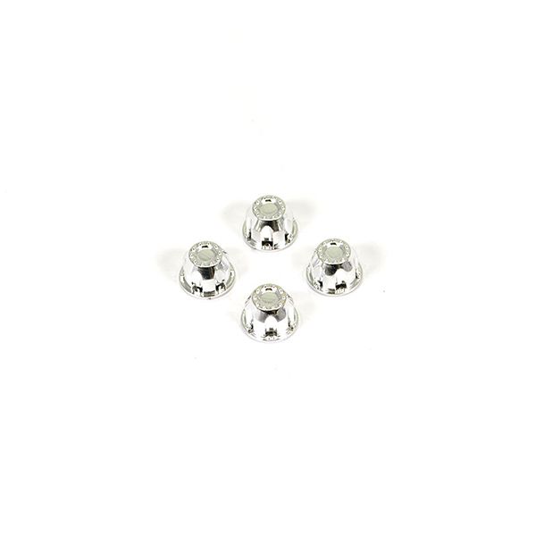 FTX Fury X Chrome Wheel Nut Dust Covers (4) (FTX9255)