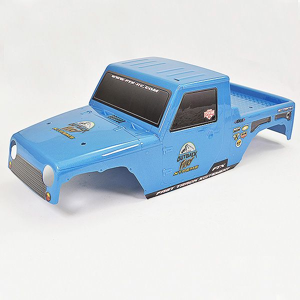 FTX Fury X Printed Dropcsab Body - Blue (FTX9256BL)