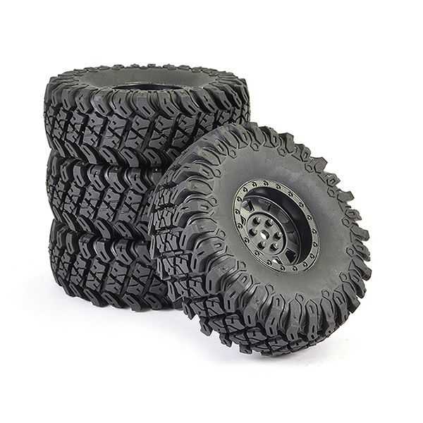 FTX Outback Hi-Rock Pre-Mounted Wheels &amp; Tyres (Set 4) (FTX9267B-4)