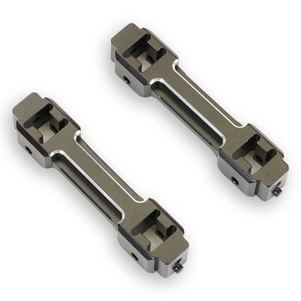 FTX Outback Hi-Rock Aluminium Bumper Mounts (2) (FTX9293)