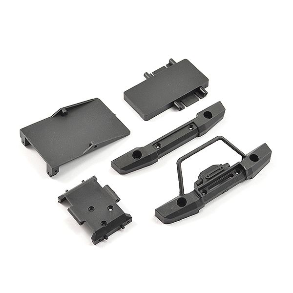 FTX Mini Outback 2.0 Fr/Rr Bumpers &amp; Electronics Mounts (FTX9300)