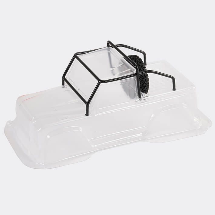 FTX Mini Outback 2.0 Ranger Body &amp; Roll Cage - Clear Pvc (FTX9330)