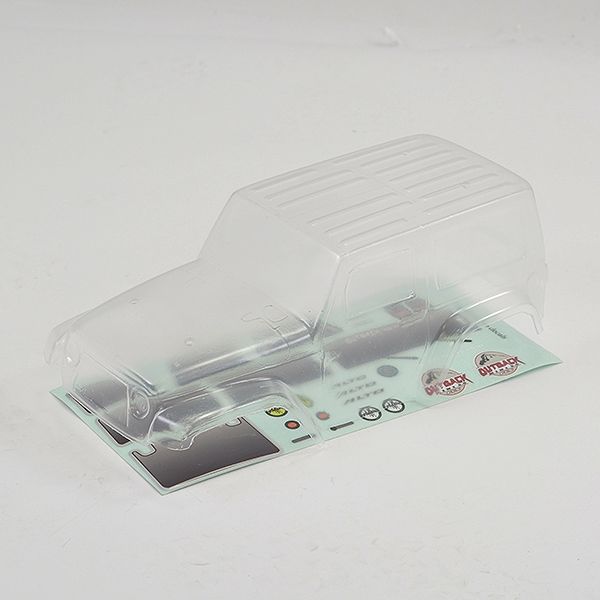 FTX Mini Outback 2.0 Alto Body - Clear Lexan (FTX9333)