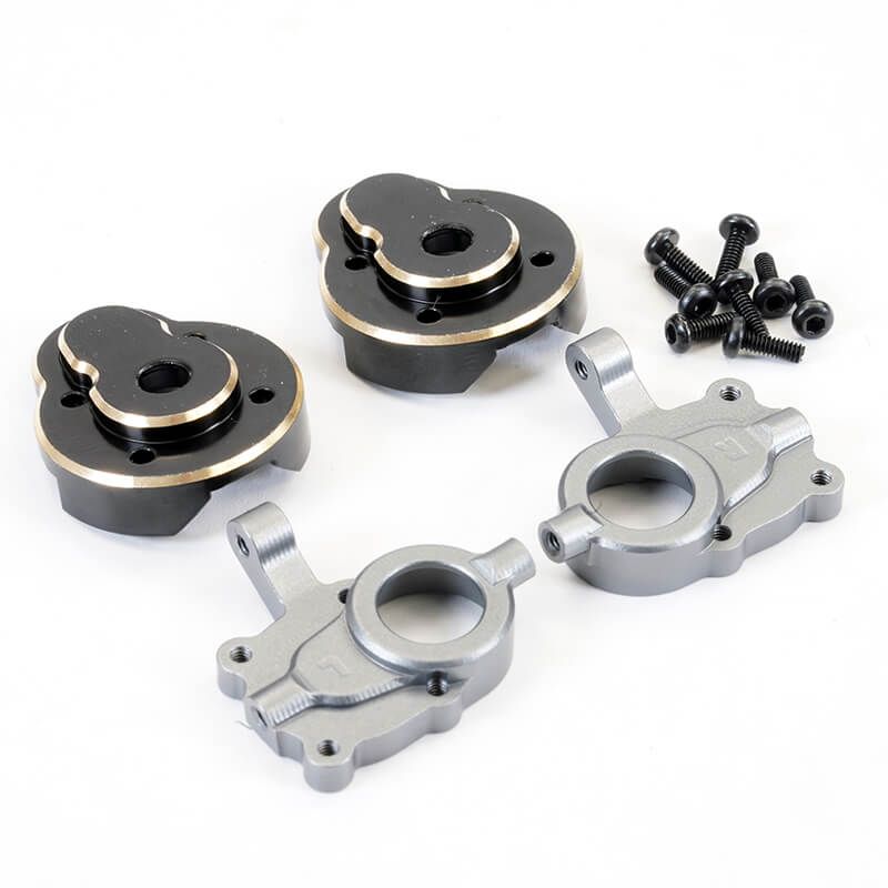 FTX Outback Mini XP Machine Aluminium Front Portal Hub Set (FTX9358)