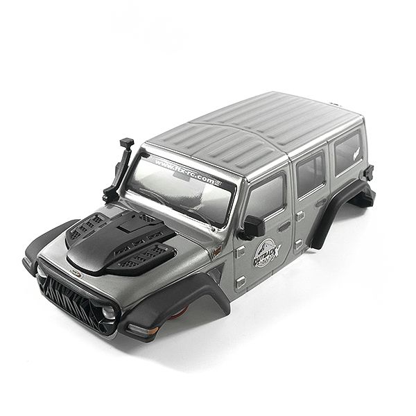 FTX Outback Mini X 2.0 Fury Gr Ey Complete Body Pre-Built Bod (FTX9379GY)